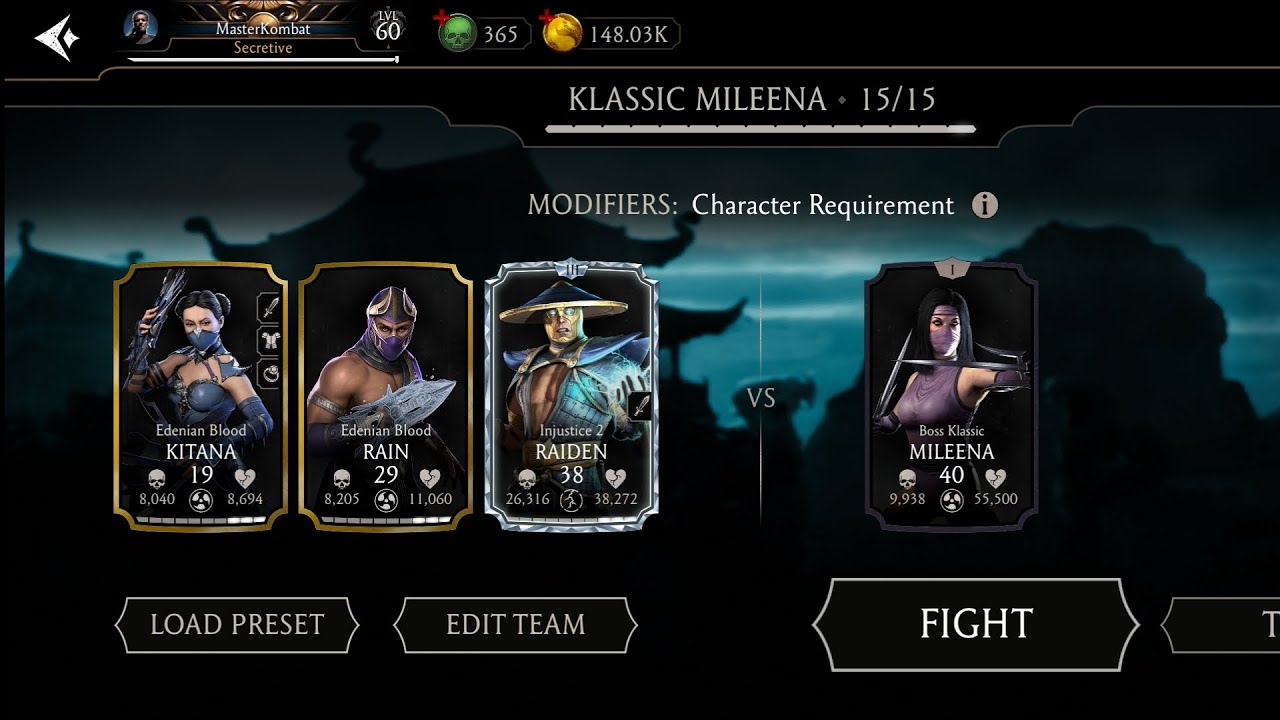 Boss Klassic MILEENA Fight + Reward 🔥 Elder Challenge ☠️ Mortal Kombat Mobile Gameplay
