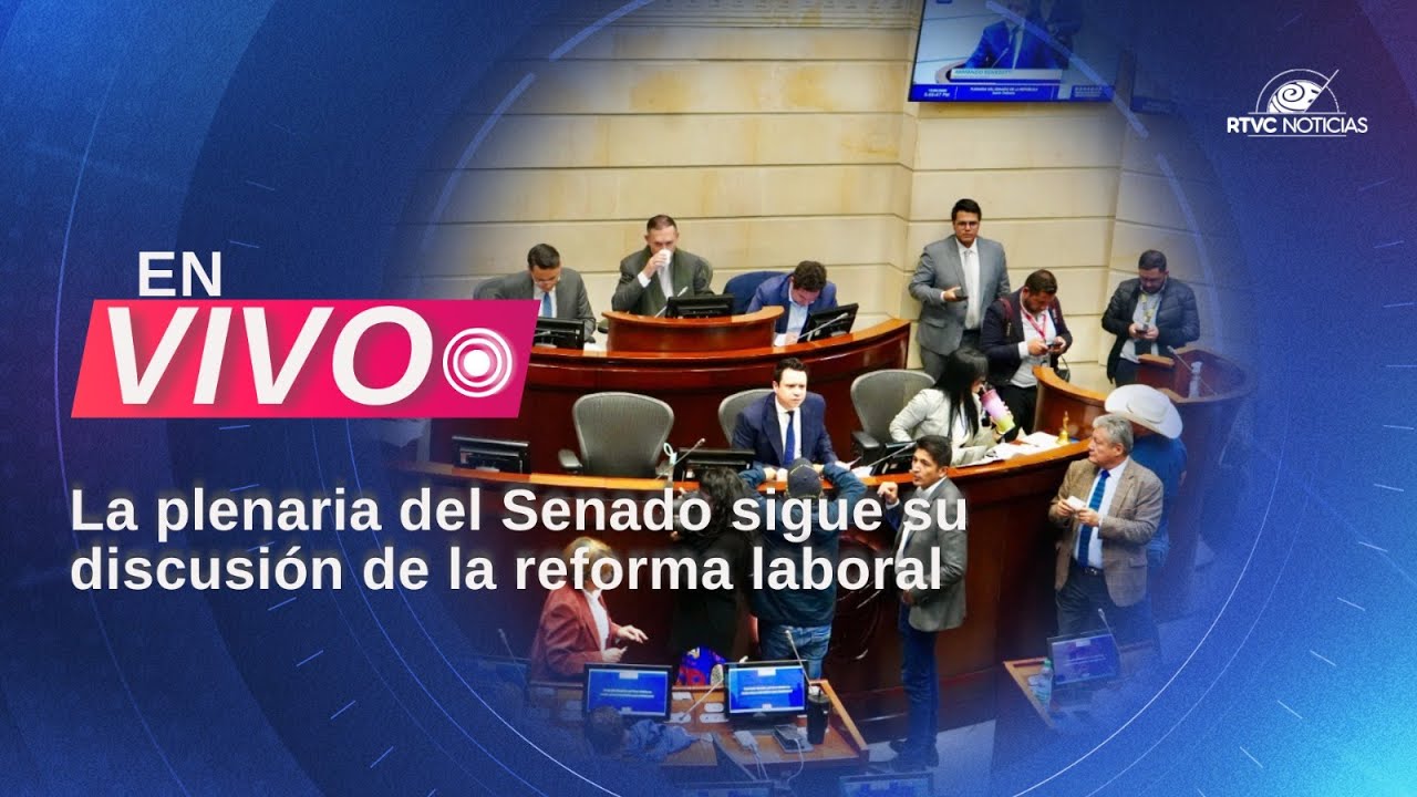 En vivo🔴 Continúa la discusión en la Plenaria del Senado de la reforma ...
