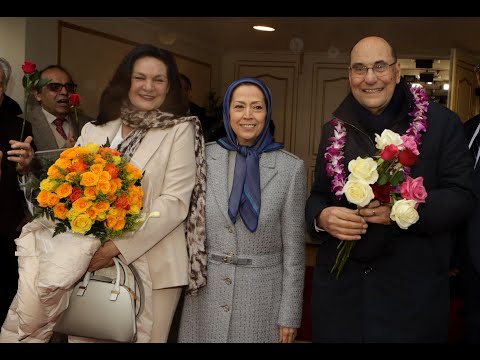 Maryam Rajavi welcomed Professor Alejo Vidal Quadras, President of the ISJ -February 29, 2024