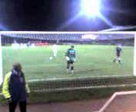 Halifax Town v Rushden & D FA Cup 2005 Danny Forrest Penalty