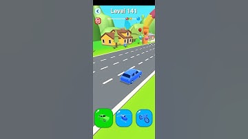 Shape Shifting 🚗🚲🚀 Gameplay Level 141 #shorts