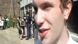 anti-fracking protest interviews