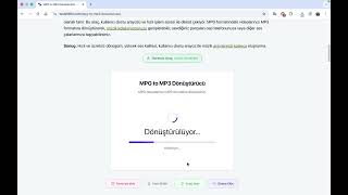 MPG to MP3 Dönüştürücü Ücretsiz Online | MPG Videodan MP3 Ses Çıkarma Aracı