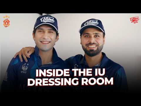 Behind The Scenes With Faheem Ashraf | IU Dressing Room