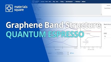 [Materials Square] Graphene Band Structure with Quantum Espresso
