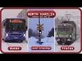 Traffic videos: North Karelia February 2023 Part 1/2