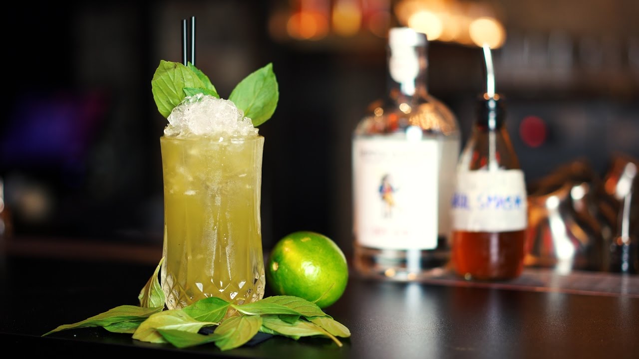 Happy Hour Long Chim’s Thai Basil Smash YouTube