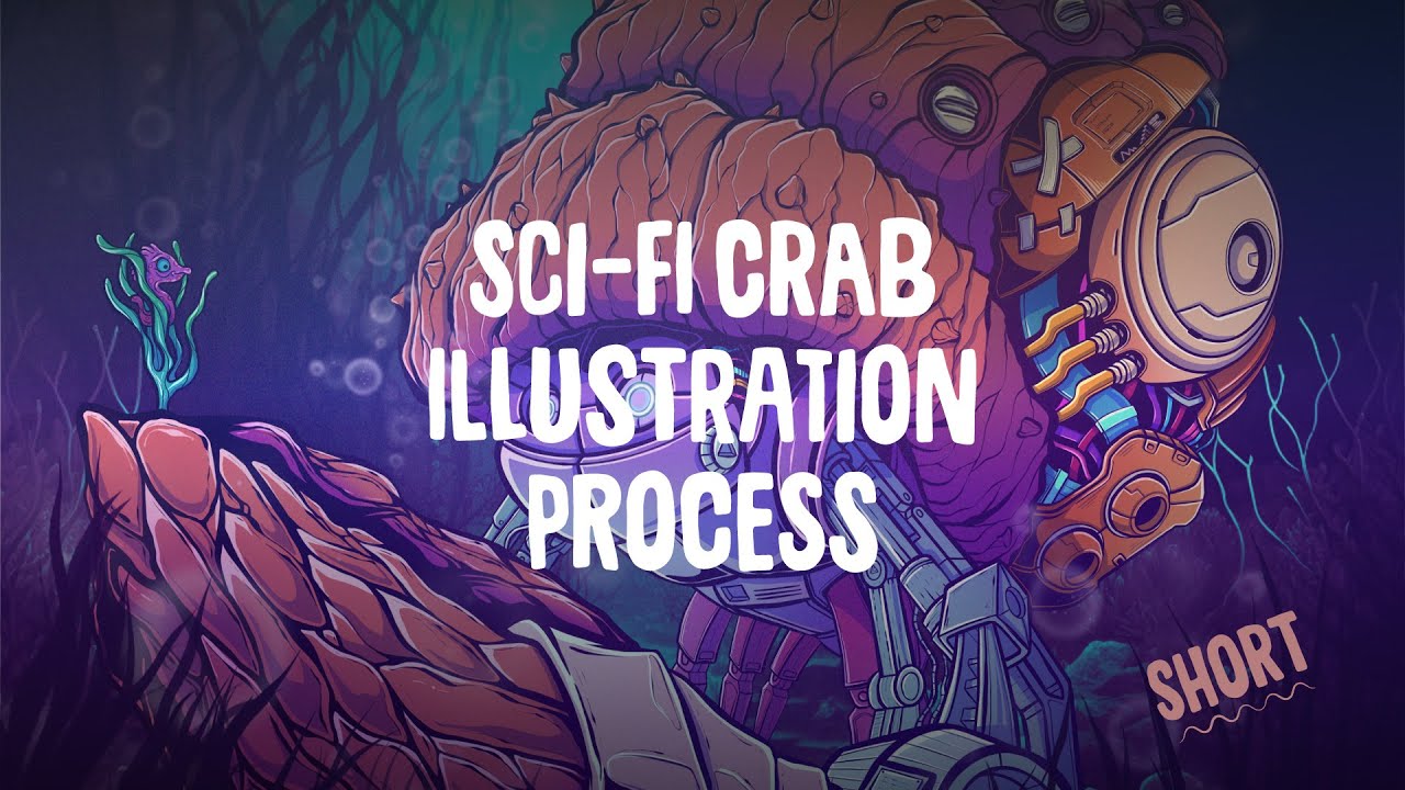 Short Digital Drawing Process | Procreate - YouTube