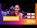 Capture de la vidéo Nutsa Buzaladze (Georgia) - Eurovision In Concert 2024 Interview (Amsterdam 13.04.2024)