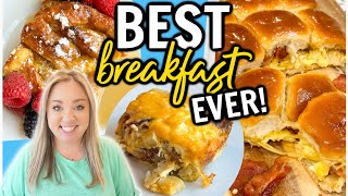 3 OF THE BEST BREAKFAST RECIPES WE'VE EVER MADE | YOU MUST TRY THESE EASY BREAKFAST IDEAS image