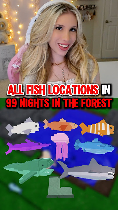 ALL “FISH” LOCATIONS in The 99 NIGHTS IN THE FOREST UPDATE on ROBLOX! 🎣
