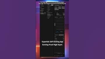 Unity-Ads SELF CLICKING APP | Download FREE EARNING PROOF #earningproof #SelfClicking #groupearning