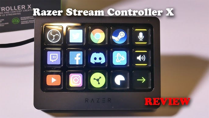 Razer Stream Controller X : Un nouveau concurrent pour l'Elgato