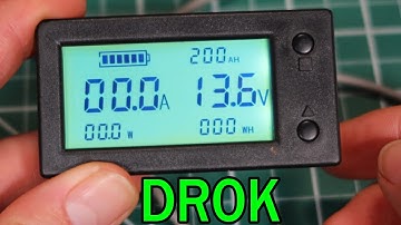 Drok Battery Monitor How to Set Up