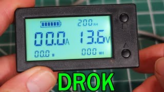 Drok Battery Monitor How to Set Up