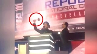 Stephen Colbert takes over the RNC stage 'Hunger Games' Prank [Sound Clear] screenshot 5