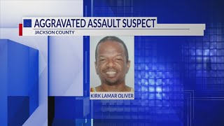 Manhunt underway for aggravated assault suspect in Jackson County