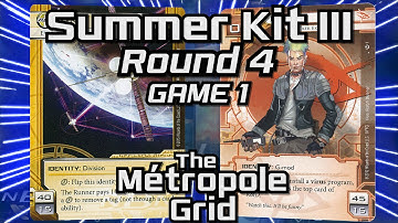 Netrunner Summer Kit III 2015: Round 4 - Game 1