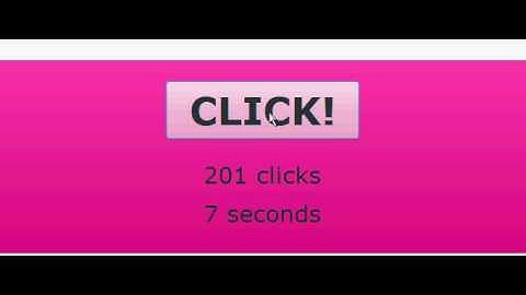 how fast can you click in 10 seconds?
