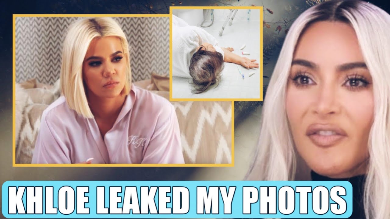 LEAKED! Kim Kardashian UPSET As Khloe LEAKS OUT Photos Of Kim's