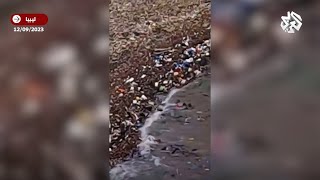 مشاهد مؤلمة.. البحر يلفظ عشرات الجثث لضحايا إعصار درنة