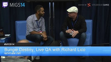 MIGS14: iAnimate presents - Q&A with Richard Lico (Destiny) and Jeremy Collins (WoW)