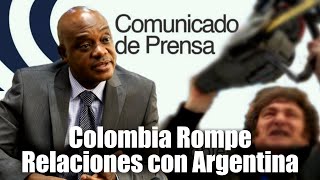 🛑🎥¿Diplomacia rota? Colombia ordenó la expulsión de diplomáticos de la embajada de Argentina👇👇