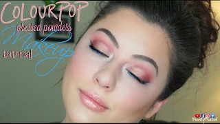 Colorful Eyeshadow Tutorial - Colourpop Pressed Powders