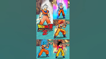 DBZ SHIN BUDOKAI 2 MOD | All Goku Transformations | Dragon Ball Shin Budokai 2 Mod