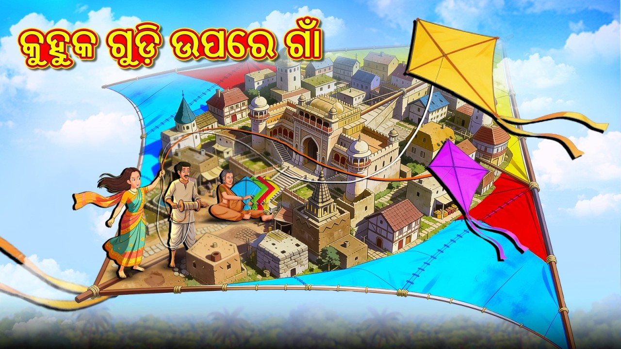 କୁହୁକ ଗୁଡ଼ି ଉପରେ ଗାଁ | New Odia Stories | ଓଡିଆ କାହାଣୀ | Gapa Odia Stories | Stories in Odia