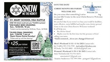 Holy Mass- December 22nd 2024- Fourth Sunday in Advent-8am