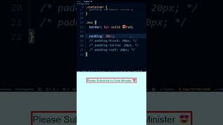 Information Day 39 of 45 Days CSS Challenge | padding in CSS #codeminister #css3 #frontend #webdevelopment News