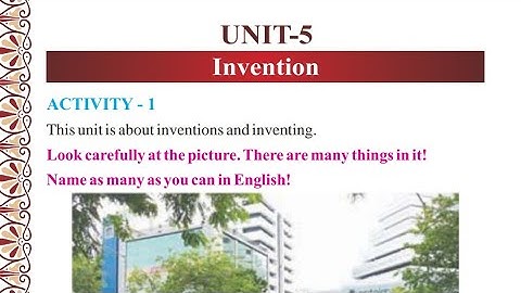 STD 6 English Lesson 5 Invention Explanation || Unit 5 Invention Explanation in hindi #jigslearning