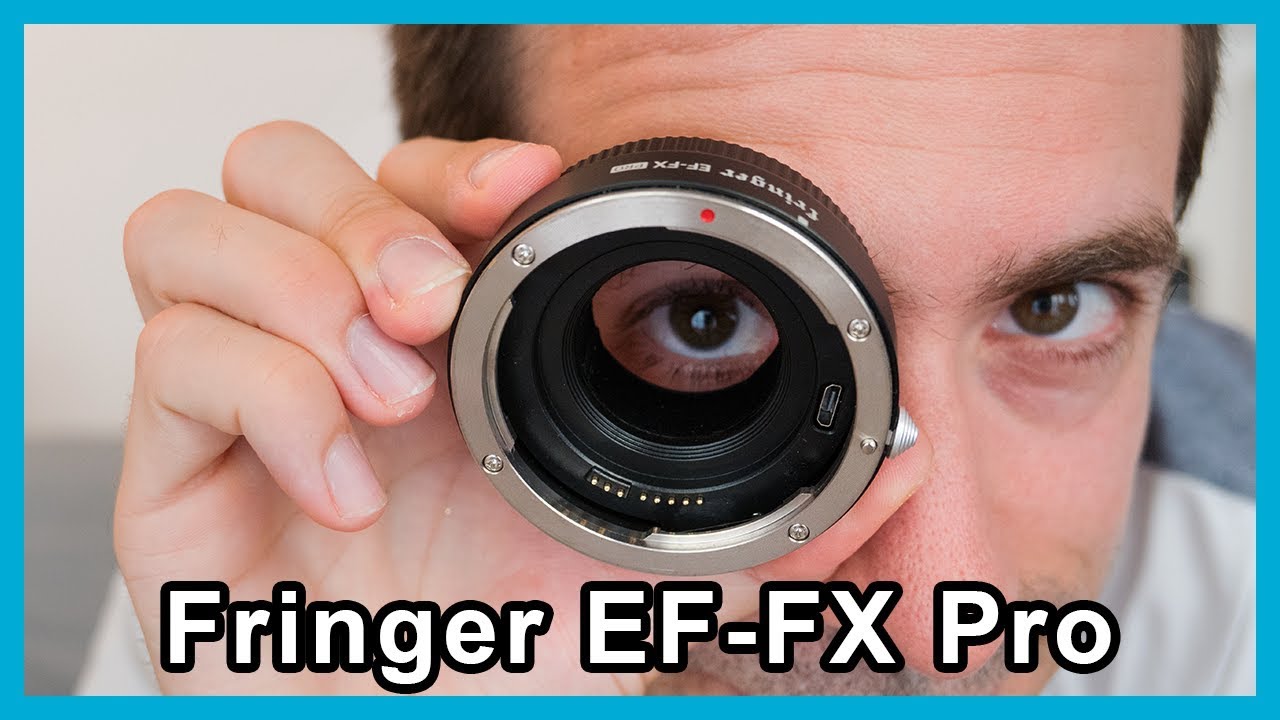 📷 Test de l'adaptateur Fringer EF-FX : objectifs Canon sur boitier Fuji -  YouTube