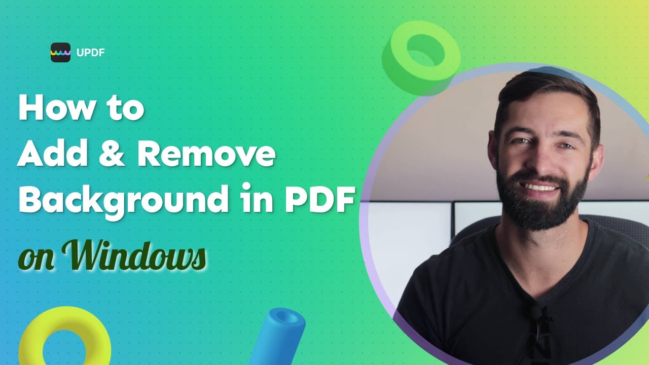 How to Remove Background from PDF with 3 Methods | UPDF