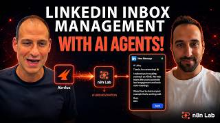 AI Agent That Handles Your LinkedIn Inbox. Live Build & Demo (n8n + Aimfox)