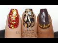 Encapsulating Nail Art With Gel