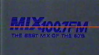 Mix 100.7 FM "The Best Mix of the 80's" (1988 Commercial) screenshot 5