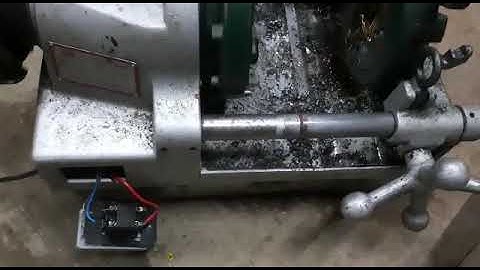 REX make pipe threading machine