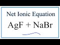 Net Ionic Equations and Reactions