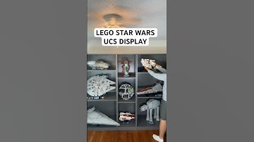 My Lego Star Wars UCS Display! Comment your favorite UCS set! #lego #legostarwars #ytshorts
