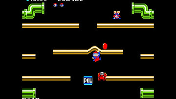 Kaettekita Mario Bros. (FDS · Famicom Disk System) revamped port | gameplay session for 1 Player 🎮