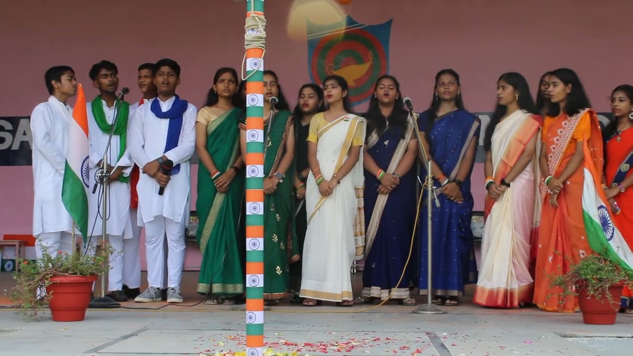 Patriotic Song by Sacred Heart Convent  school Students 77th Independence Day Celebration 2023