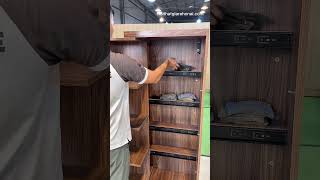 How to Create Hidden Storage Behind a Bookshelf #SecretStorage #HomeHacks #DIYProjects #ASMR