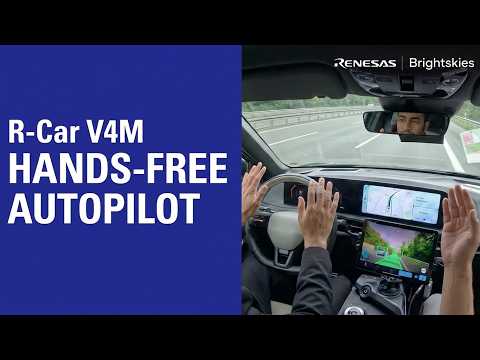 Renesas R-Car V4M AI-Driven Level 2 ADAS with Brightskies