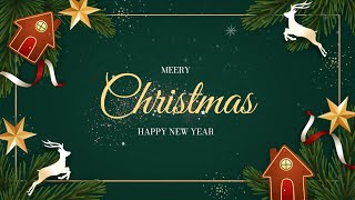 Free Snow Effect Christmas Greetings Video Template - FlexClip