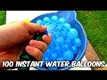 100 Instant Water Balloons