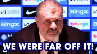 WE WERE FAR OFF IT! Chelsea 2-0 Tottenham [PRESS CONFERENCE]