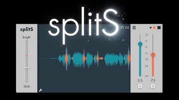splitS by apulSoft - Not your usual de-esser plugin