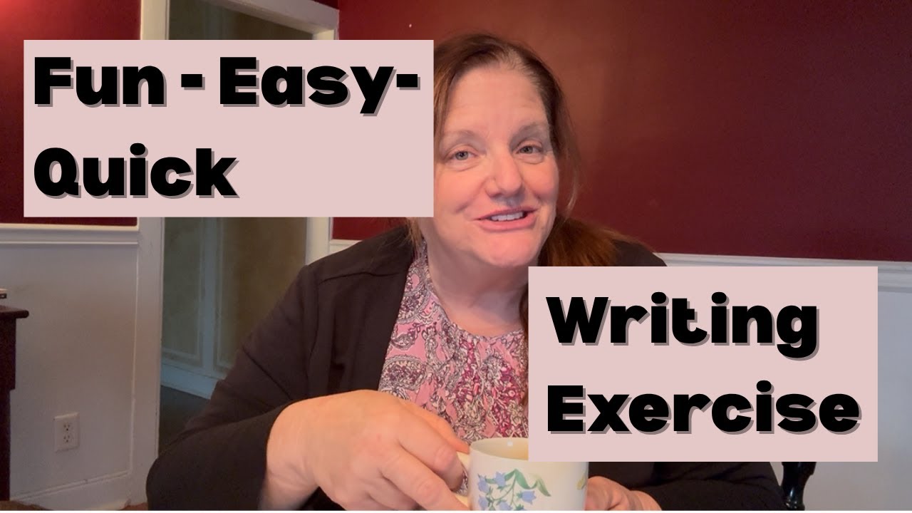 Quick Easy Fun Writing Exercise: Mindfulness, Grounded Warm up for Word Love Wednesday